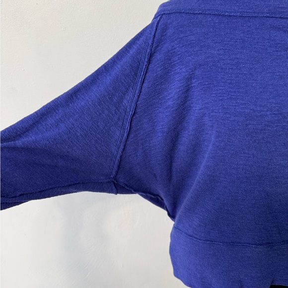 We The Free Palisades Cobalt Off-Shoulder Sweater free people - Picture 4 of 10